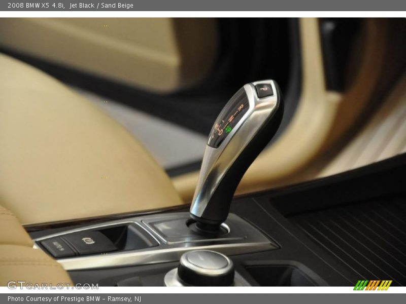 Jet Black / Sand Beige 2008 BMW X5 4.8i