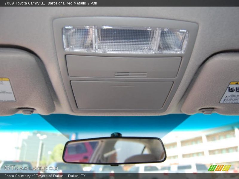 Barcelona Red Metallic / Ash 2009 Toyota Camry LE