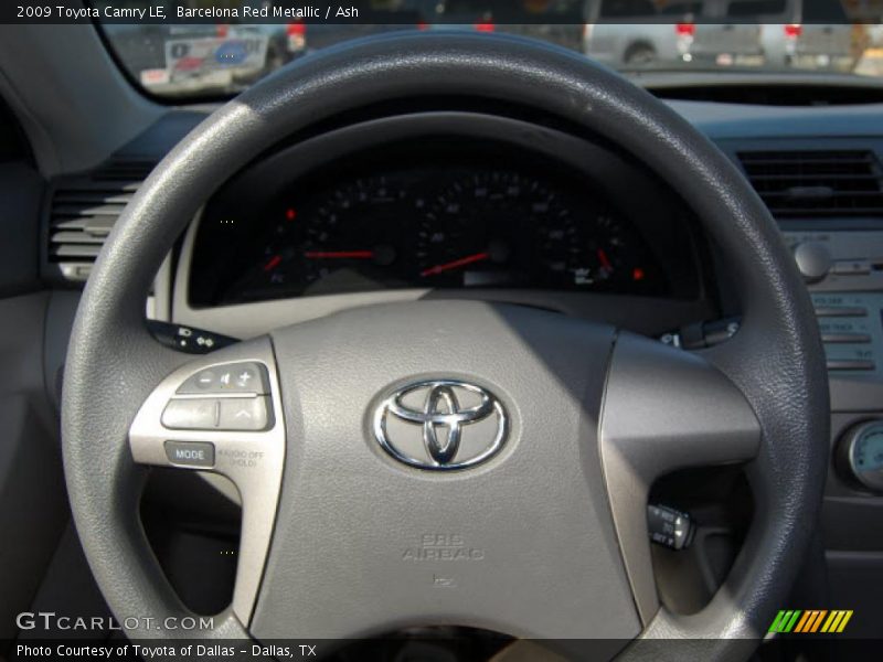 Barcelona Red Metallic / Ash 2009 Toyota Camry LE