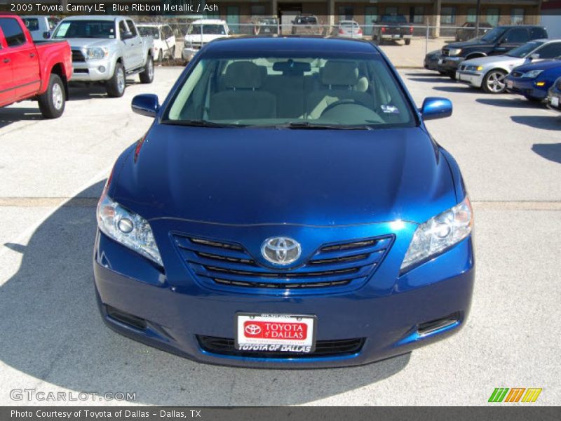 Blue Ribbon Metallic / Ash 2009 Toyota Camry LE
