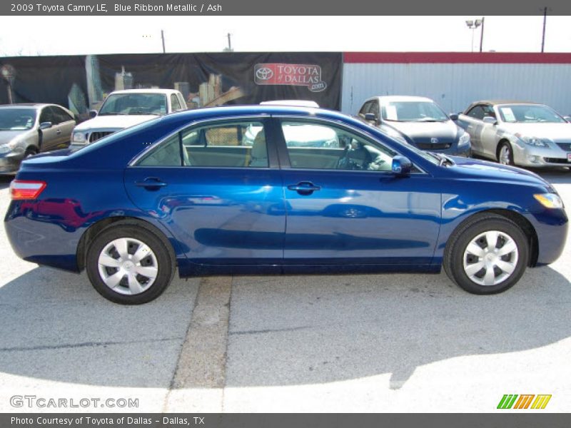 Blue Ribbon Metallic / Ash 2009 Toyota Camry LE