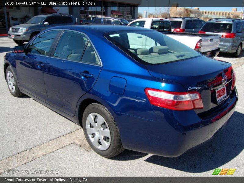 Blue Ribbon Metallic / Ash 2009 Toyota Camry LE