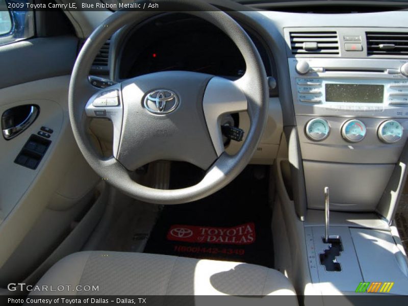 Blue Ribbon Metallic / Ash 2009 Toyota Camry LE