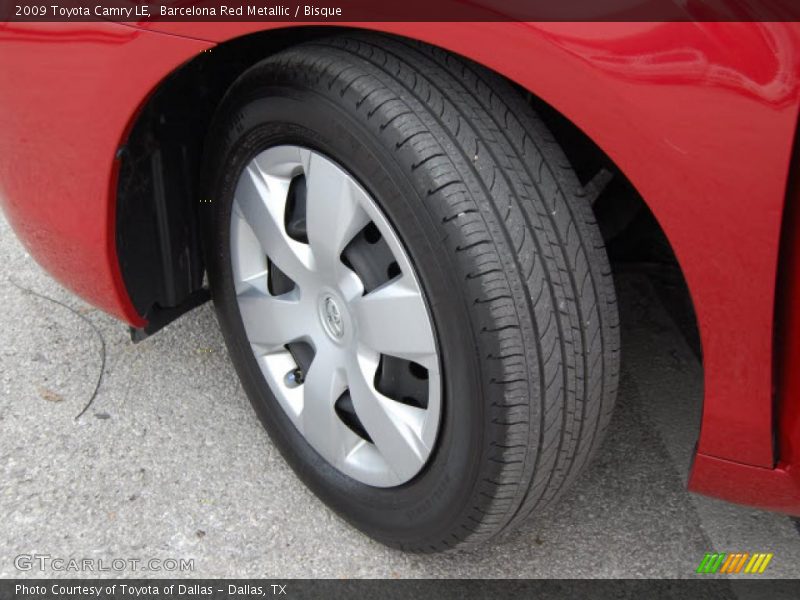 Barcelona Red Metallic / Bisque 2009 Toyota Camry LE