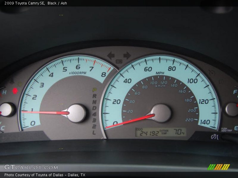 Black / Ash 2009 Toyota Camry SE