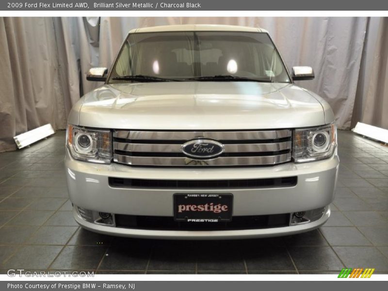 Brilliant Silver Metallic / Charcoal Black 2009 Ford Flex Limited AWD