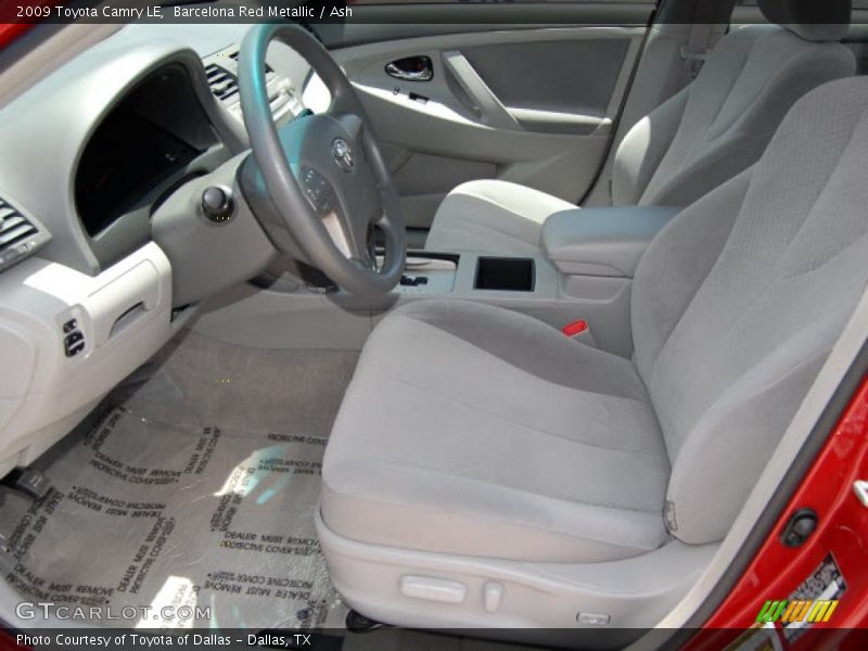 Barcelona Red Metallic / Ash 2009 Toyota Camry LE