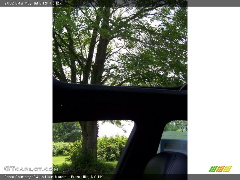 Jet Black / Black 2002 BMW M5
