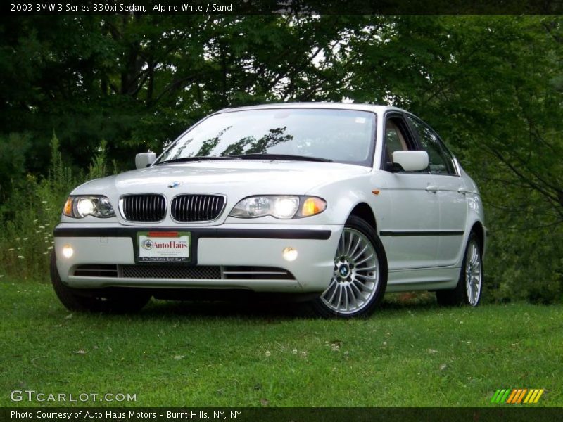 Alpine White / Sand 2003 BMW 3 Series 330xi Sedan