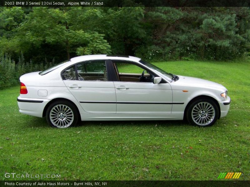 Alpine White / Sand 2003 BMW 3 Series 330xi Sedan