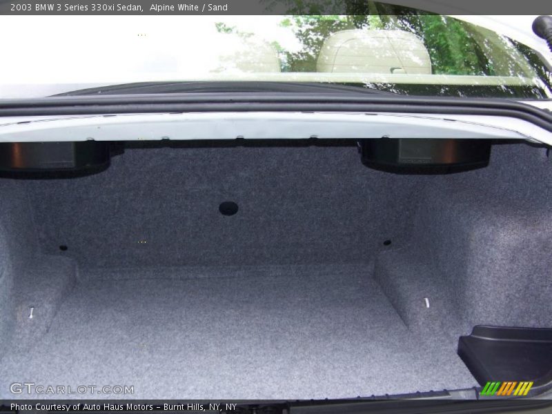 Alpine White / Sand 2003 BMW 3 Series 330xi Sedan