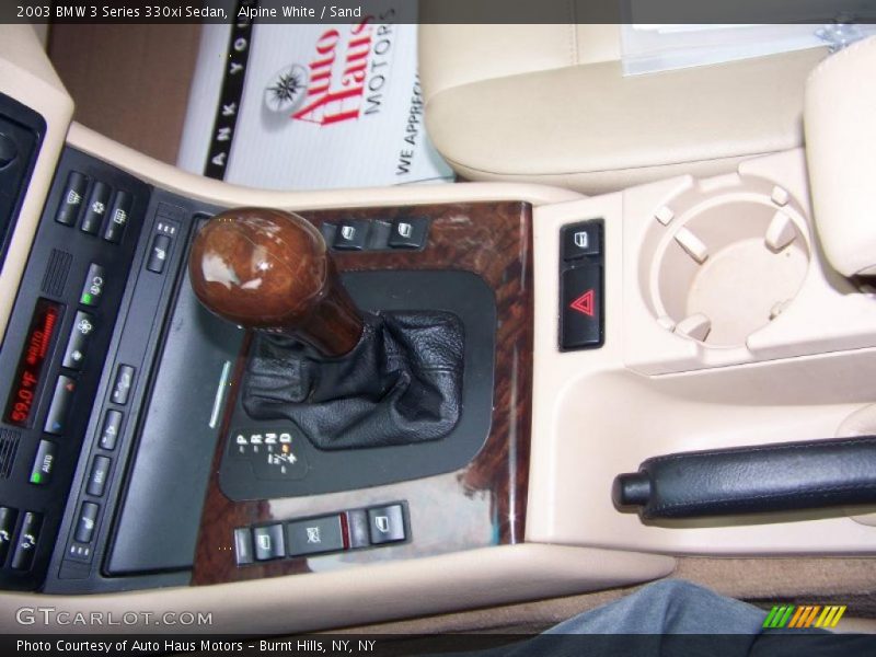 Alpine White / Sand 2003 BMW 3 Series 330xi Sedan