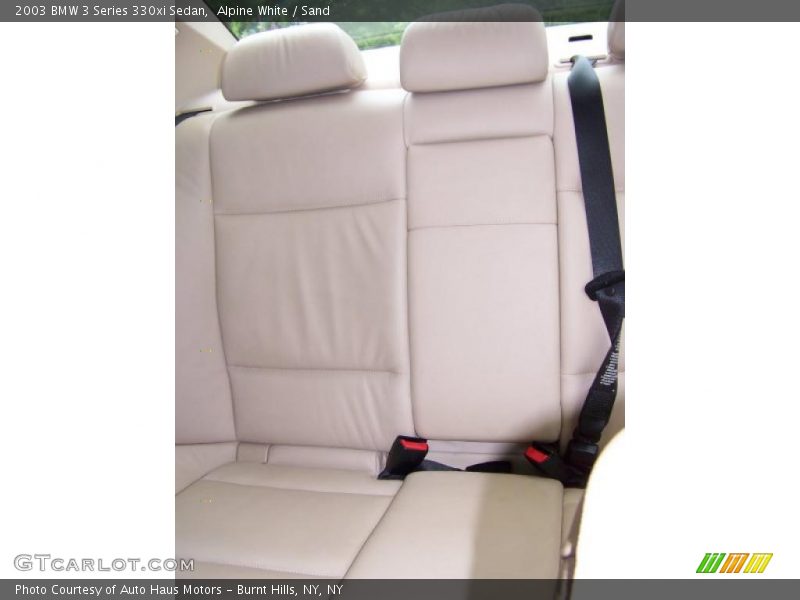 Alpine White / Sand 2003 BMW 3 Series 330xi Sedan