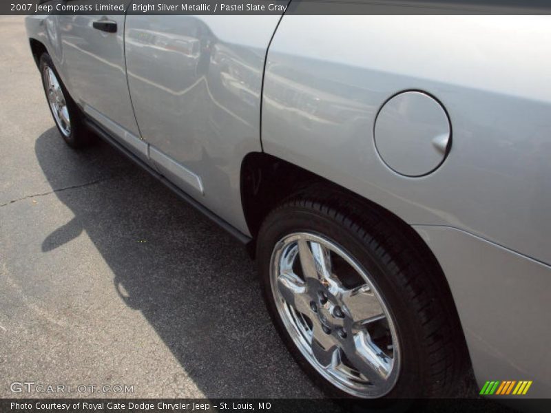 Bright Silver Metallic / Pastel Slate Gray 2007 Jeep Compass Limited