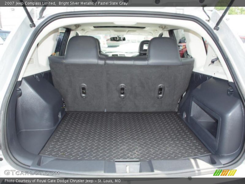 Bright Silver Metallic / Pastel Slate Gray 2007 Jeep Compass Limited