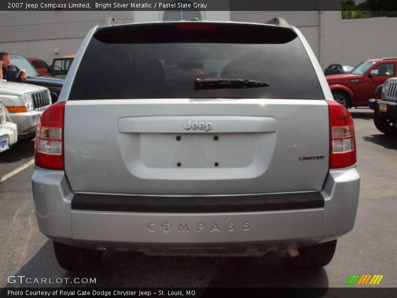 Bright Silver Metallic / Pastel Slate Gray 2007 Jeep Compass Limited