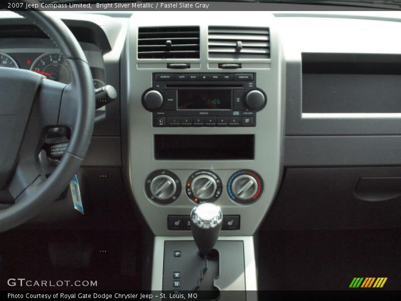 Bright Silver Metallic / Pastel Slate Gray 2007 Jeep Compass Limited