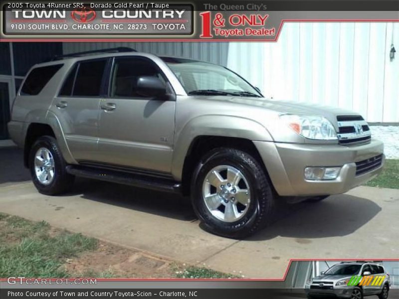 Dorado Gold Pearl / Taupe 2005 Toyota 4Runner SR5