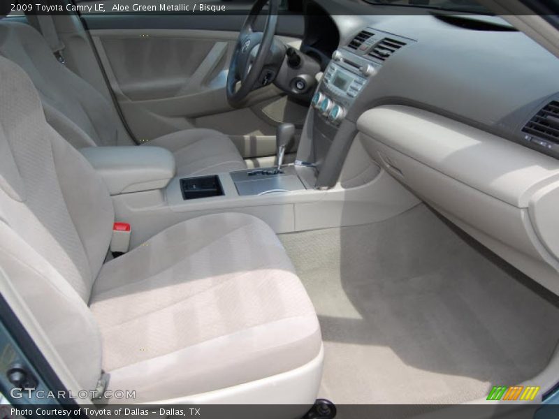 Aloe Green Metallic / Bisque 2009 Toyota Camry LE