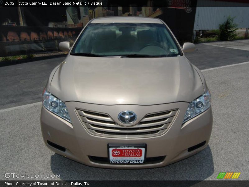 Desert Sand Metallic / Bisque 2009 Toyota Camry LE