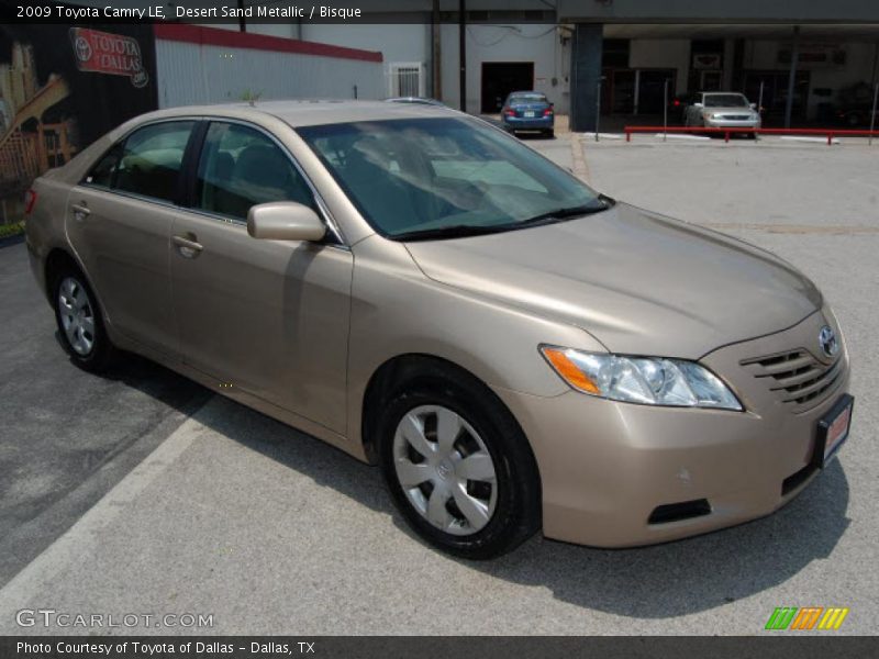 Desert Sand Metallic / Bisque 2009 Toyota Camry LE
