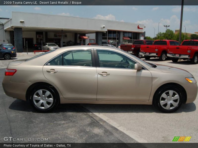 Desert Sand Metallic / Bisque 2009 Toyota Camry LE