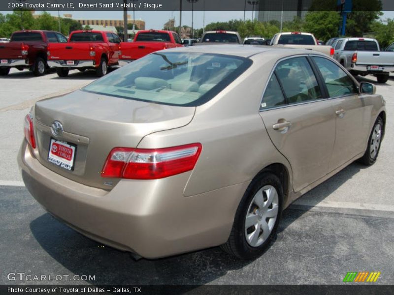 Desert Sand Metallic / Bisque 2009 Toyota Camry LE