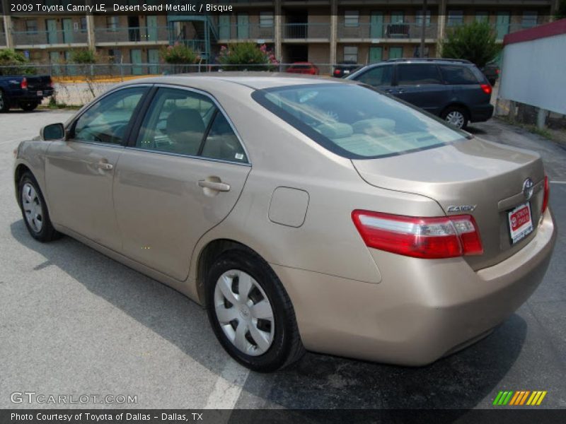 Desert Sand Metallic / Bisque 2009 Toyota Camry LE