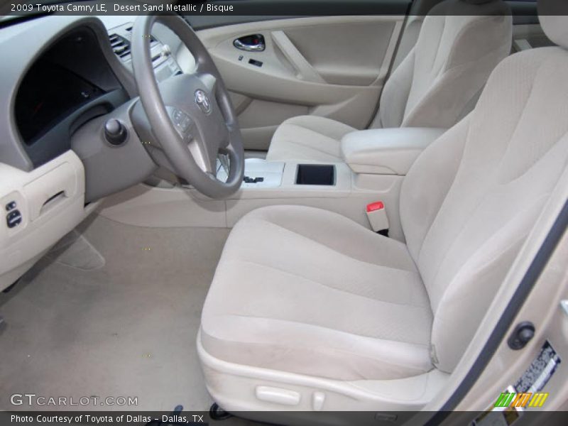 Desert Sand Metallic / Bisque 2009 Toyota Camry LE