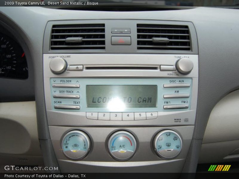 Desert Sand Metallic / Bisque 2009 Toyota Camry LE