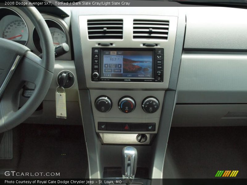TorRed / Dark Slate Gray/Light Slate Gray 2008 Dodge Avenger SXT