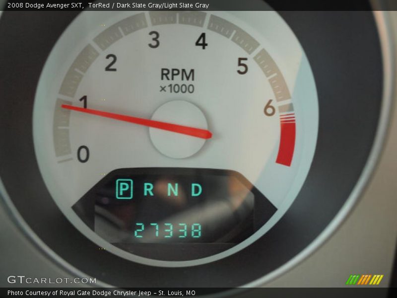 TorRed / Dark Slate Gray/Light Slate Gray 2008 Dodge Avenger SXT