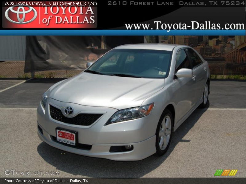 Classic Silver Metallic / Ash 2009 Toyota Camry SE