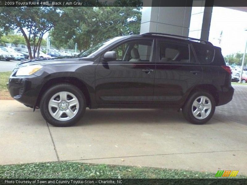 Black / Ash Gray 2009 Toyota RAV4 4WD