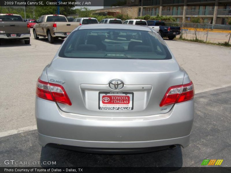 Classic Silver Metallic / Ash 2009 Toyota Camry SE