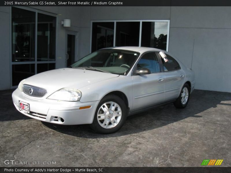 Silver Frost Metallic / Medium Graphite 2005 Mercury Sable GS Sedan