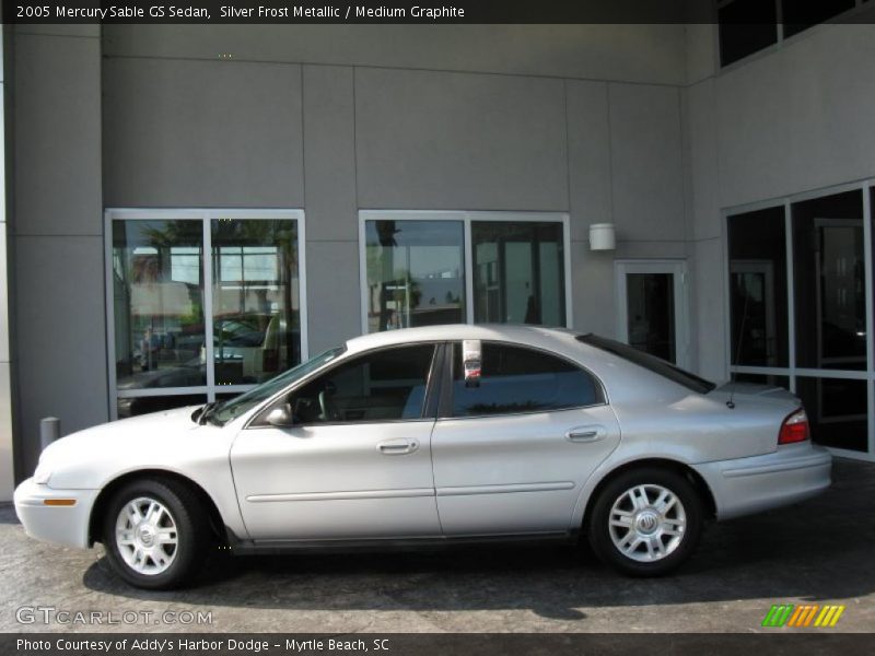 Silver Frost Metallic / Medium Graphite 2005 Mercury Sable GS Sedan