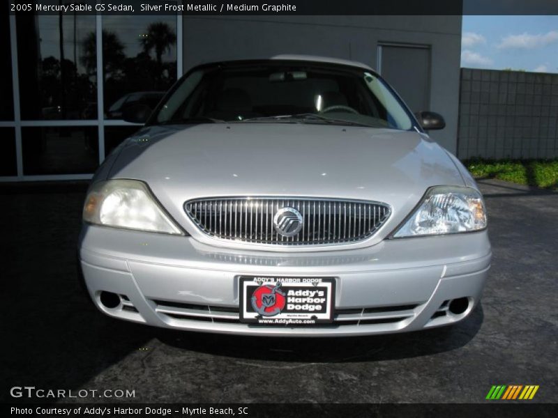 Silver Frost Metallic / Medium Graphite 2005 Mercury Sable GS Sedan