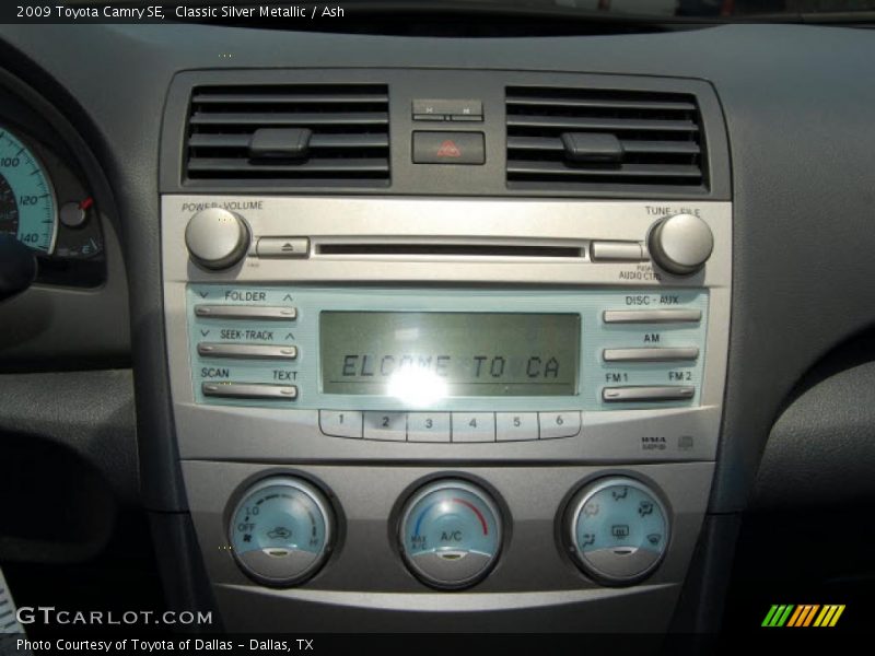 Classic Silver Metallic / Ash 2009 Toyota Camry SE