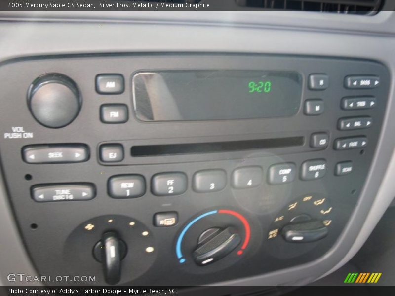 Silver Frost Metallic / Medium Graphite 2005 Mercury Sable GS Sedan
