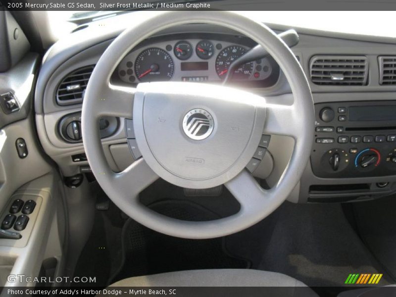 Silver Frost Metallic / Medium Graphite 2005 Mercury Sable GS Sedan
