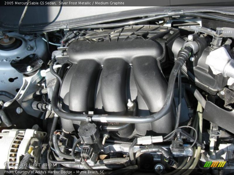 Silver Frost Metallic / Medium Graphite 2005 Mercury Sable GS Sedan