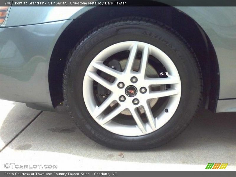 Graystone Metallic / Dark Pewter 2005 Pontiac Grand Prix GTP Sedan