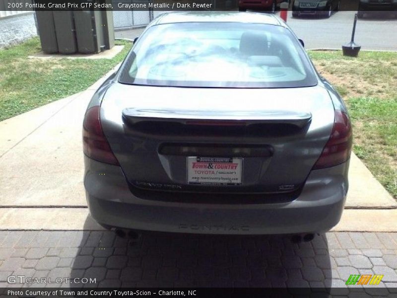 Graystone Metallic / Dark Pewter 2005 Pontiac Grand Prix GTP Sedan