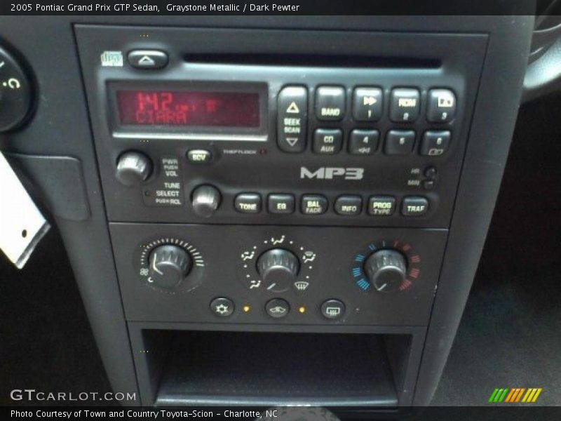 Graystone Metallic / Dark Pewter 2005 Pontiac Grand Prix GTP Sedan
