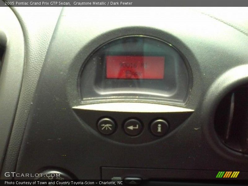 Graystone Metallic / Dark Pewter 2005 Pontiac Grand Prix GTP Sedan
