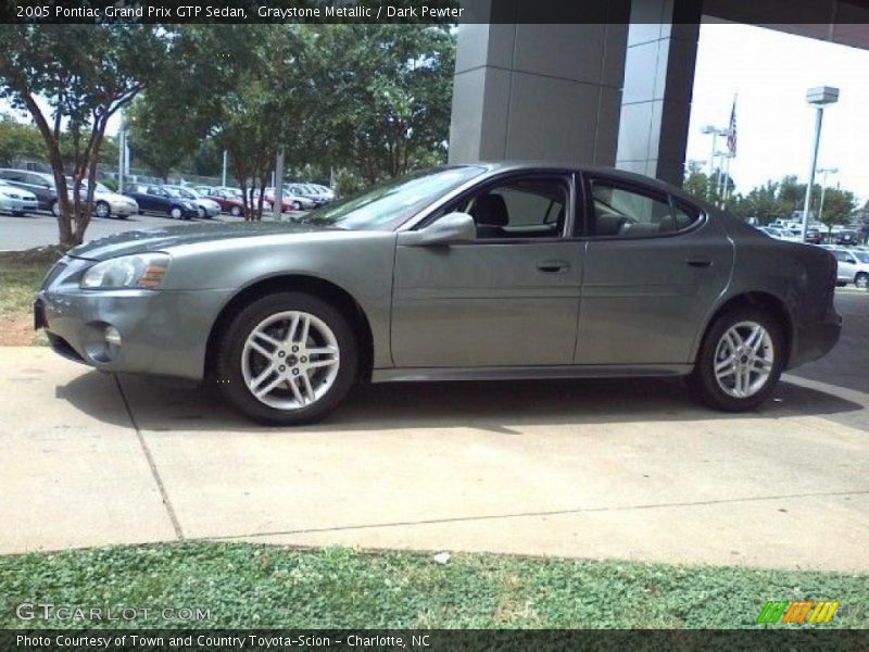 Graystone Metallic / Dark Pewter 2005 Pontiac Grand Prix GTP Sedan