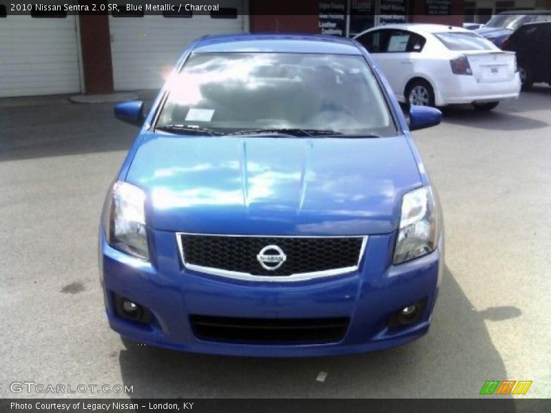 Blue Metallic / Charcoal 2010 Nissan Sentra 2.0 SR