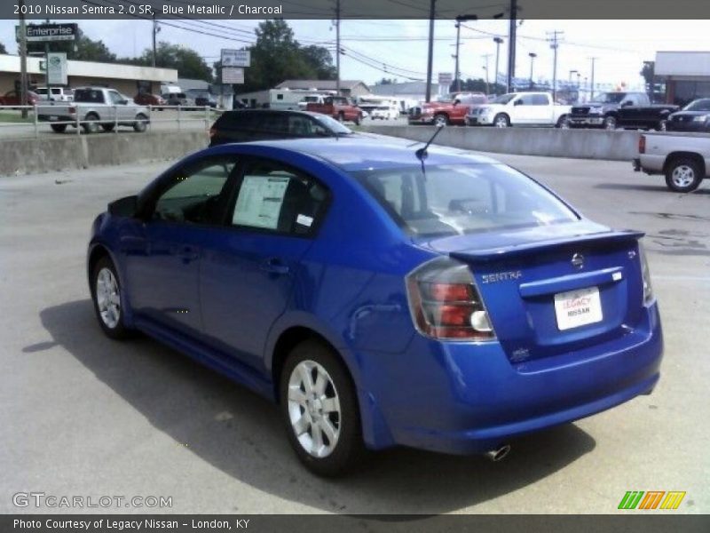 Blue Metallic / Charcoal 2010 Nissan Sentra 2.0 SR