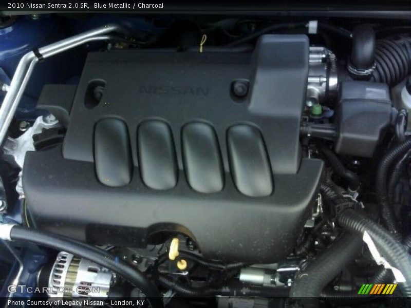 Blue Metallic / Charcoal 2010 Nissan Sentra 2.0 SR